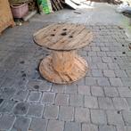 Houten trommel, Ophalen, Gebruikt, Hout