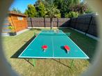 Tafeltennistafel op wielen, Sport en Fitness, Tafeltennis, Ophalen, Gebruikt, Net, Batje(s) of Balletje(s), Verrijdbaar