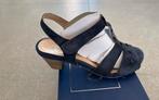 Sandalen Caprice in suède 40, Kleding | Dames, Schoenen, Ophalen, Blauw, Sandalen of Muiltjes, Zo goed als nieuw