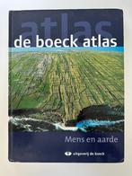 de boeck atlas - Mens en aarde, Ophalen of Verzenden, Zo goed als nieuw, De Boeck