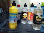 7 flessen olie voor lampen en zaklampen, Huis en Inrichting, Ophalen, Gebruikt