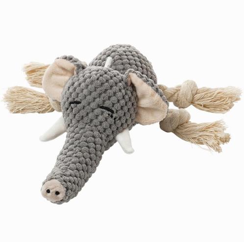 Animal Boulevard — Eléphant en peluche Ab — 30 cm — Ab50045, Animaux & Accessoires, Jouets pour chiens, Neuf, Enlèvement ou Envoi