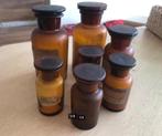 glazen fles lot apotheekflesjes, Ophalen