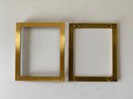 Knutsel materiaal / fotokadertjes - koperen L profiel 63x53, Enlèvement ou Envoi, Utilisé, Matériel