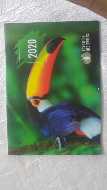 Vintage Calendrier 2020  oiseaux, Divers, Enlèvement ou Envoi, Comme neuf