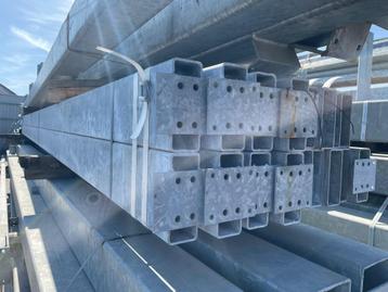 Profilés tubulaires 160x60x4mm | Longueur : 5980 mm, Enlèvement, Utilisé