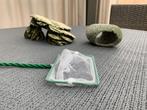 visnetje en 2 huisjes voor aquarium, Ophalen