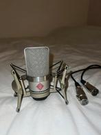 Neumann TLM 102 studio set microfoon + shockmount nickel, Muziek en Instrumenten, Microfoons, Ophalen, Zo goed als nieuw