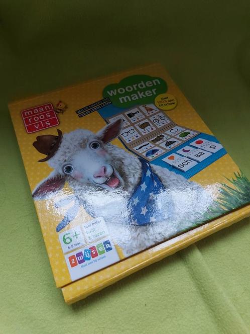 Woordenmaker, maan roos vis van Zwijsen, Kinderen en Baby's, Speelgoed | Educatief en Creatief, Gebruikt, Taal en Lezen, Ophalen