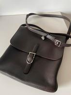 Delvaux model kot in donkerbruin - handtas, Handtassen en Accessoires, Tassen | Damestassen, Ophalen of Verzenden, Gebruikt, Handtas