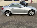 MB SLK 200 Kompressor AUTOMAAT AIRCO LEER! 55.000 KM!, Auto's, Mercedes-Benz, Automaat, Zwart, Cabriolet, Bedrijf