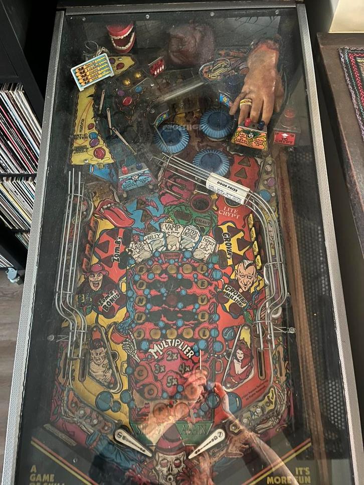 Flipperkast Gottlieb: Class of 1812 van het jaar 1991, Verzamelen, Automaten | Flipperkasten, Gebruikt, Mechanisch, Flipperkast