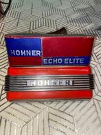 Harmonica Hohner Echo Elite, Muziek en Instrumenten, Blaasinstrumenten | Mondharmonica's, Ophalen, Gebruikt, Met koffer of doosje