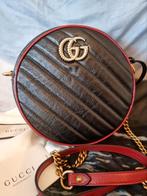 gucci GG marmont round leather crossbody bag, Ophalen, Zo goed als nieuw