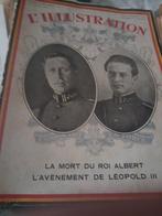 Magazine L'illustration ,na dood van Koning Albert,met, Antiek en Kunst, Ophalen of Verzenden