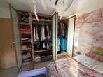 Dressing modulable bois & verre – 4 armoires – 450, Ophalen, 50 tot 100 cm, Met hangruimte, 50 tot 75 cm