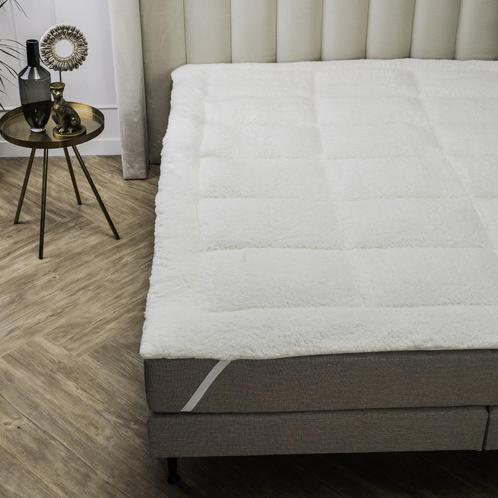 Teddy Sherpa Winter matrastopper  140x200cm warme wol, Huis en Inrichting, Slaapkamer | Beddengoed, Nieuw, Overige typen, Tweepersoons