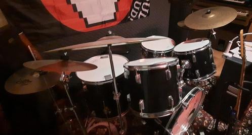 Drumstel met extra's, Musique & Instruments, Batteries & Percussions, Utilisé, Autres marques, Enlèvement