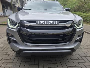 Isuzu D-Max Double Cab 4WD Autm. V-Cross, Autos, Cuir, Argent ou Gris, Achat, Noir