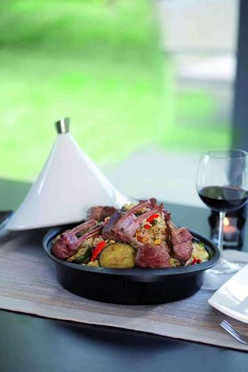 Tajine 28 cm | Gietijzer – Keramiek | Merk: Beka - Nieuw beschikbaar voor biedingen