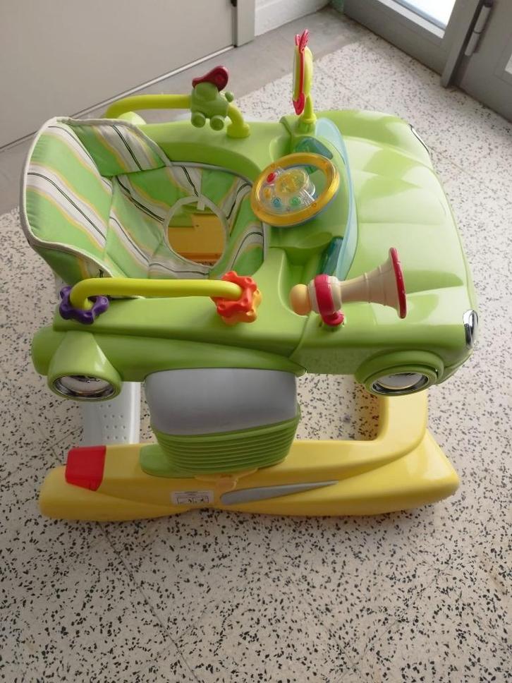 Loopstoeltje, Kinderen en Baby's, Speelgoed | Babyspeelgoed, Zo goed als nieuw, Babygym, Met licht, Met geluid, Met wieltjes, Ophalen
