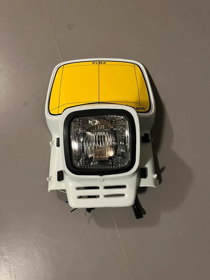 Phare Blanc Jaune Enduro/cross Acerbis Elba, Motoren, Accessoires | Overige, Nieuw, Ophalen