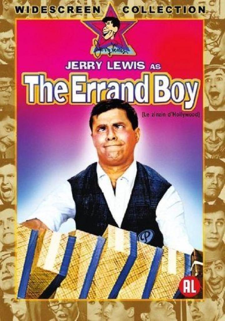 The Errand boy met Jerry Lewis,, Cd's en Dvd's, Dvd's | Klassiekers, Zo goed als nieuw, Komedie, 1940 tot 1960, Alle leeftijden