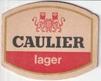 BIERKAART  CAULIER   LAGER, Collections, Marques de bière, Autres marques, Sous-bock, Envoi, Neuf