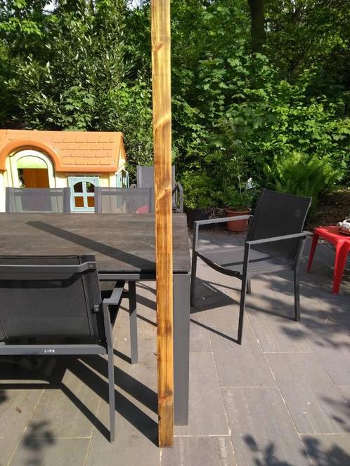 1 geïmpregneerde tuinpaal, Tuin en Terras, Palen, Balken en Planken, Nieuw, Ophalen