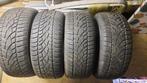 winterbanden Dunlop 225/45 R17, Auto-onderdelen, Ophalen, Gebruikt, 17 inch, Winterbanden