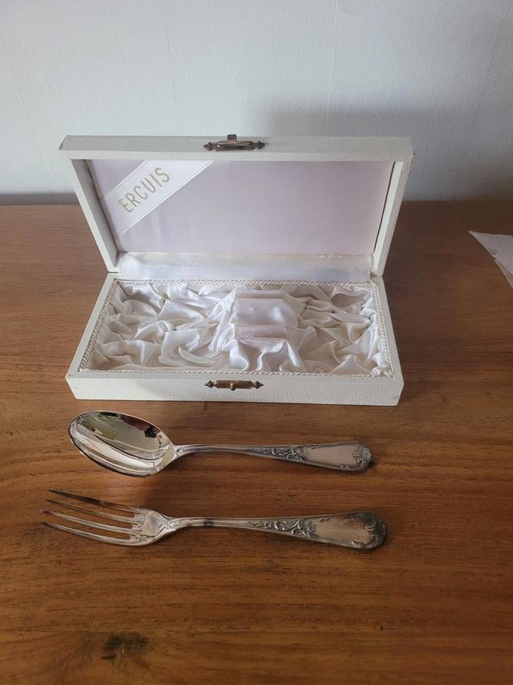 Vintage bestek van Ercuis, Antiek en Kunst, Antiek | Keukengerei, Ophalen of Verzenden