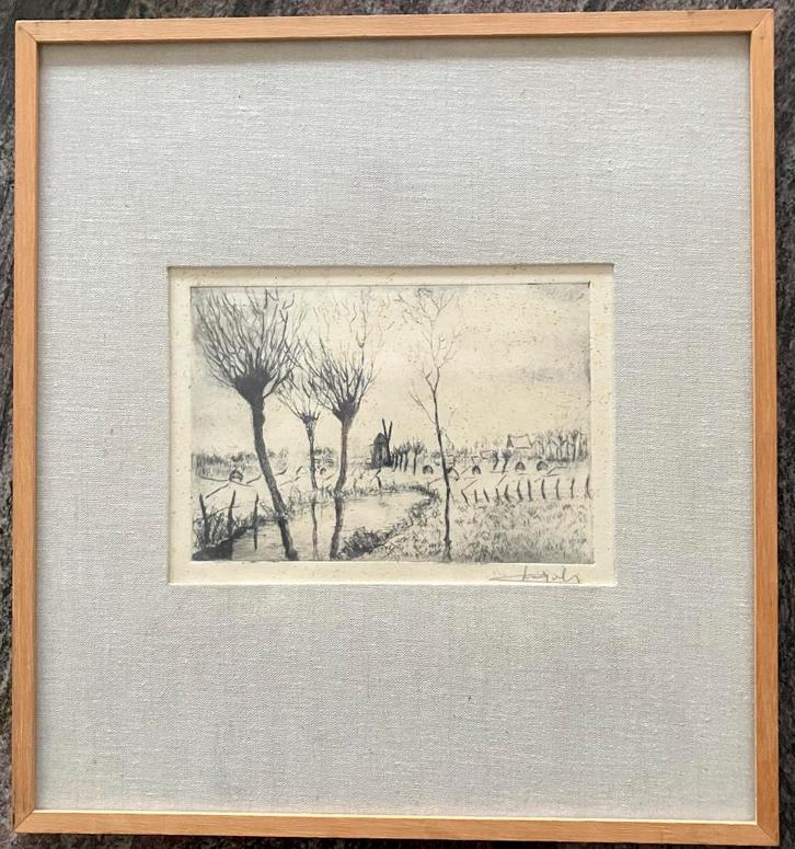 5 werkjes van Cesar De Gols, Antiquités & Art, Art | Eaux-fortes & Gravures, Enlèvement ou Envoi