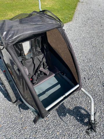 Thule Coaster 2XT - voiture à vélo/poussette double