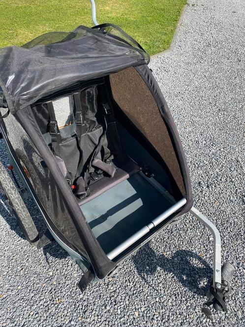 Thule Coaster 2XT - voiture à vélo/poussette double, Vélos & Vélomoteurs, Accessoires vélo | Remorques, Utilisé, Enlèvement ou Envoi