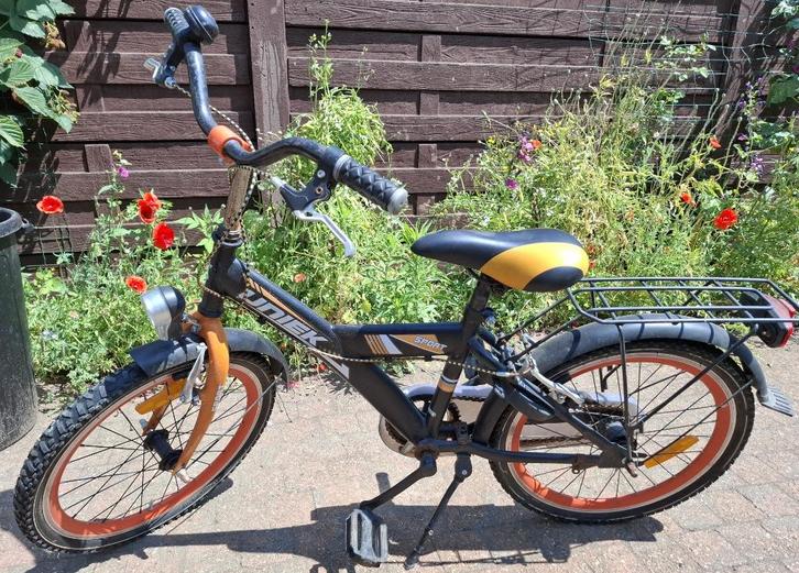 kinderfiets jongen 6-8 jaar, Fietsen en Brommers, Fietsen | Kinderfietsjes, Gebruikt, 16 tot 20 inch, Ophalen