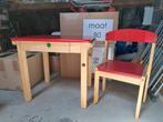 Kindertafeltje + stoeltje, Kinderen en Baby's, Ophalen, Gebruikt, Tafel(s) en Stoel(en)