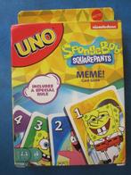 UNO - Spongebob (nieuw in de verpakking), Hobby en Vrije tijd, Gezelschapsspellen | Kaartspellen, Een of twee spelers, Ophalen of Verzenden