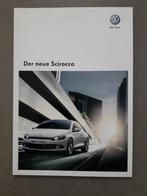 folder  vw  Sciricco  ( Duits ) der neue Scirocco, Boeken, Verzenden, Zo goed als nieuw, Volkswagen