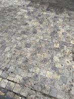 Gratis klinkers 25m2 en boordstenen, Tuin en Terras, Ophalen, Gebruikt, 10 m² of meer, Klinkers