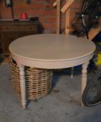 Ronde houten tafel., Huis en Inrichting, Ophalen