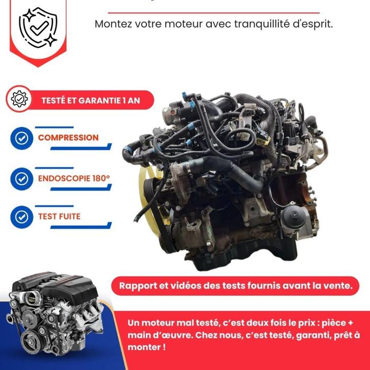 Complete motor ford ranger 3.2 tdci 200pk euro, Auto-onderdelen, Motor en Toebehoren, Ford, Nieuw, Ophalen of Verzenden