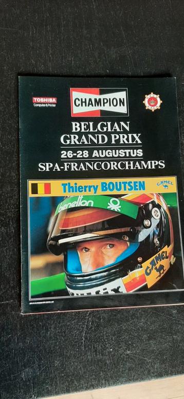 Livret du programme de Formule 1 1988, Enlèvement ou Envoi, Comme neuf, ForTwo