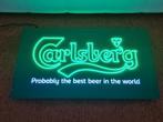 Carlsberg vintage oldschool verlichting, Verzamelen, Gebruikt, Ophalen