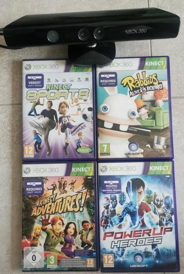 Kinect + Games €35 beschikbaar voor biedingen