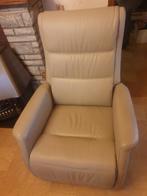Lederen zetel 3 zit + 1 zit voor meer info 0476324270, Huis en Inrichting, Ophalen, Zo goed als nieuw