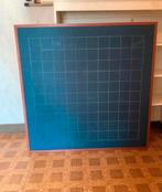 Vintage schoolbord met rasterindeling, Diversen, Schoolborden, Ophalen, Gebruikt, Krijtbord
