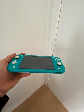 Nintendo switch lite blauw