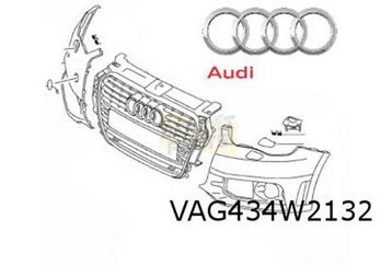Audi A1 (6/10-1/15) (S-line) voorbumperhoek Rechts (bij kopl beschikbaar voor biedingen