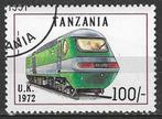 Tanzania 1991 - Yvert 794 - Locomotief - Engeland (ST), Timbres & Monnaies, Timbres | Afrique, Affranchi, Envoi, Tanzanie