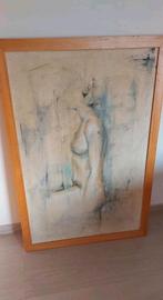 Abstract schilderij
97x67cm
Warme kleuren, Ophalen